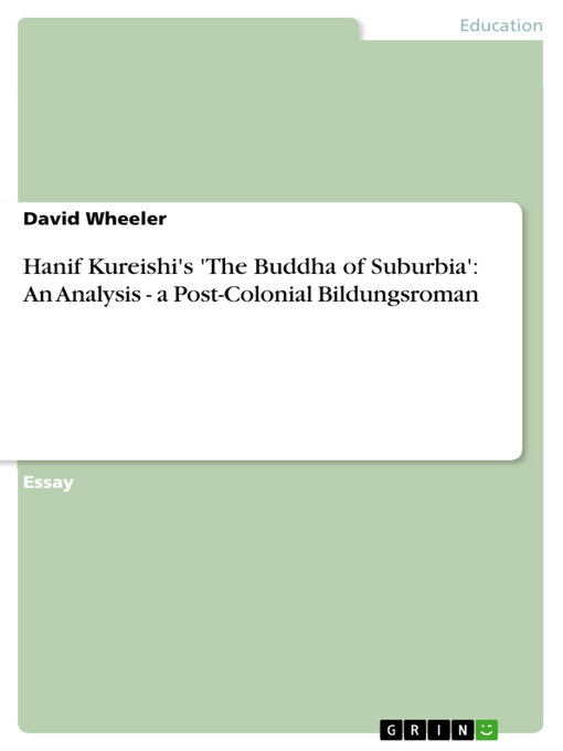 Title details for Hanif Kureishi's 'The Buddha of Suburbia' by David Wheeler - Available